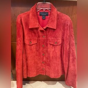 Catherine Stewart SUEDE jacket, REAL SUEDE